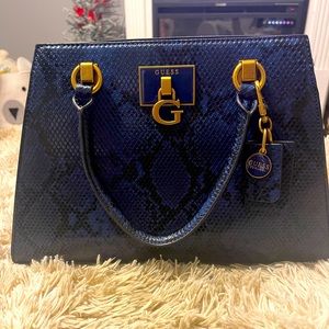 Guess snake print bag